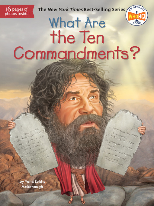 Title details for What Are the Ten Commandments? by Yona Zeldis McDonough - Available